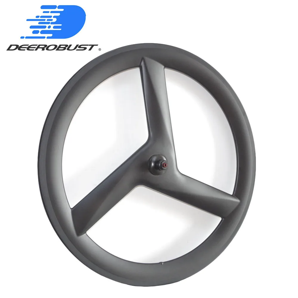 920g Front 3 Spokes Wheel 700C 60mm Tri spokes Road Bike Tubeless Clincher Carbon Bicycle 3-Spoke Wheel TT Triathlon Track
920g Front 3 Spokes Wheel 700C 60mm Tri spokes Road Bike Tubeless Clincher Carbon Bicycle 3-Spoke Wheel TT Triathlon Track