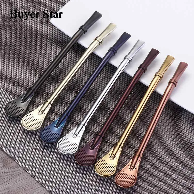 Buyer Star Cocktail Bombilla Metal Straws Stainless Steel 18/10 Yerba Mate Set Made to Filter Sediment Drink Straw For Gourd
Buyer Star Cocktail Bombilla Metal Straws Stainless Steel 18/10 Yerba Mate Set Made to Filter Sediment Drink Straw For Gourd