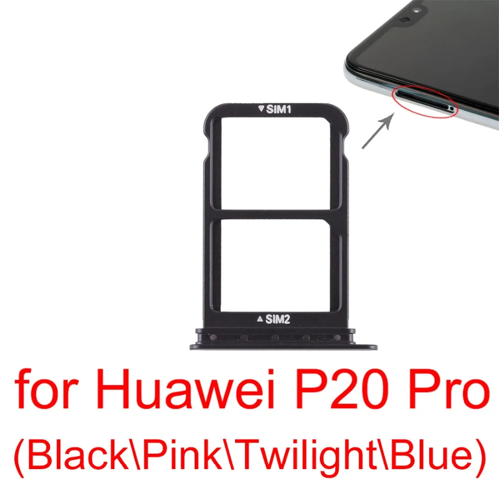 Новый лоток для sim карты + Huawei P20 Pro 7 запасных частей|Адаптеры SIM карт| |