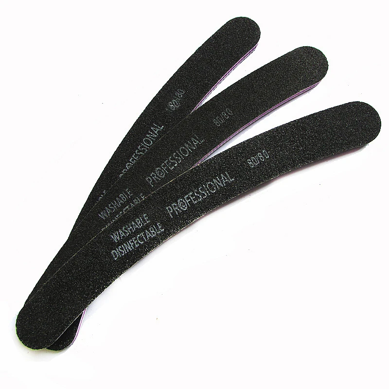 4Pcs Double Sided Nail Files 80 80 Black Curve Sanding Nail Files For Manicure Emery Board High Quality New Design Art Nail Tool
4Pcs Double Sided Nail Files 80 80 Black Curve Sanding Nail Files For Manicure Emery Board High Quality New Design Art Nail Tool