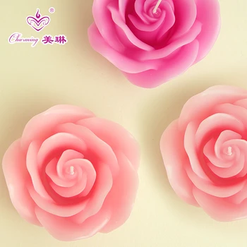 Valentine's Day Marriage Romantic Creative Simulation Roses Expression Candles Birthday Candles for Girlfriends Special Gifts