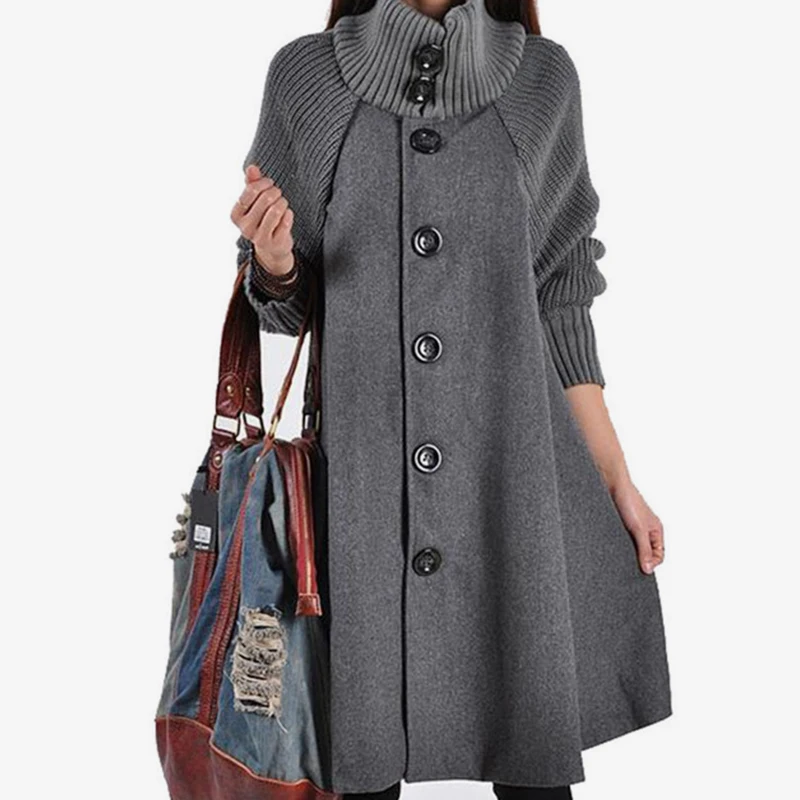 2018 Women Long Fashion Wool Coat Autumn Winter Single-Breasted Warm Coats Cloak Windbreaker Female Solid Loose Overcoat Jacket
2018 Women Long Fashion Wool Coat Autumn Winter Single-Breasted Warm Coats Cloak Windbreaker Female Solid Loose Overcoat Jacket