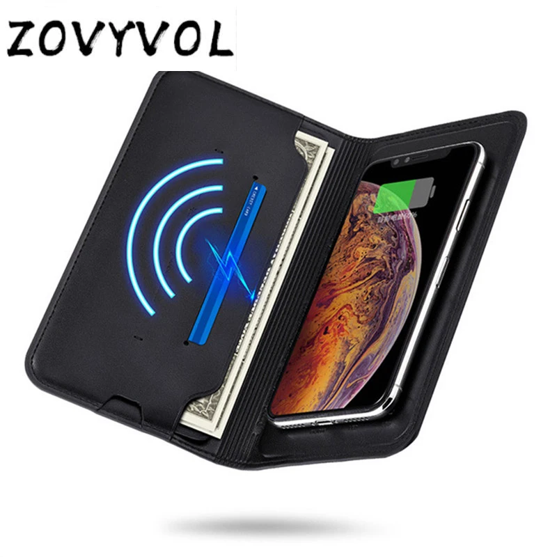 ZOVYVOL Men Women Smart Wallet With USB for Charging Wallet With Ipone And Android Capacity 8000 mAh For Travel Wallet
ZOVYVOL Men Women Smart Wallet With USB for Charging Wallet With Ipone And Android Capacity 8000 mAh For Travel Wallet