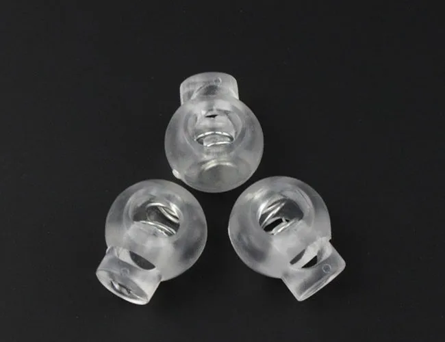 50pcs/pack/pack Cord Lock Round Ball Toggle Stopper Plastic Toggle Clip Widely For Bag Backpack/Clothing Clear White
50pcs/pack/pack Cord Lock Round Ball Toggle Stopper Plastic Toggle Clip Widely For Bag Backpack/Clothing Clear White