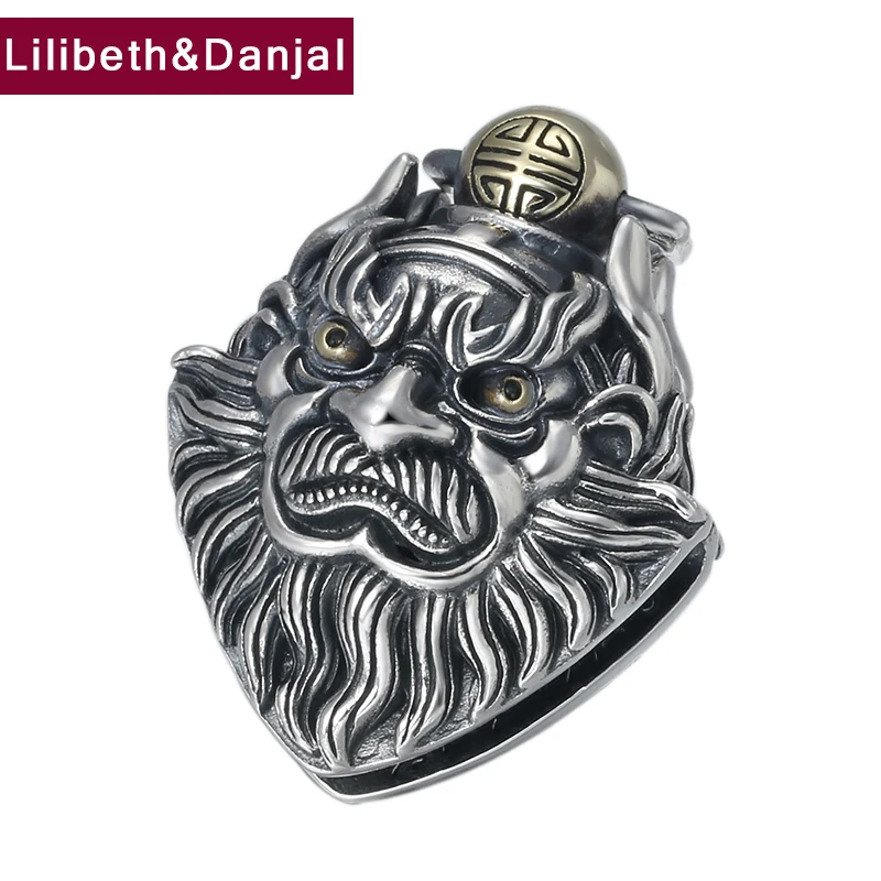 2019 Fashion Pendant 100% 925 Sterling silver Jewelry Men Women Lucky Human head Bell amulet Necklace Pendant Jewelry making P35
2019 Fashion Pendant 100% 925 Sterling silver Jewelry Men Women Lucky Human head Bell amulet Necklace Pendant Jewelry making P35