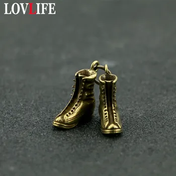 Brass 1 Pair Shoes Charms Vintage Copper Boots Pendants Keychains Pendant Bag Key Hanging Ornaments for Necklaces Creative Gifts
Brass 1 Pair Shoes Charms Vintage Copper Boots Pendants Keychains Pendant Bag Key Hanging Ornaments for Necklaces Creative Gifts
