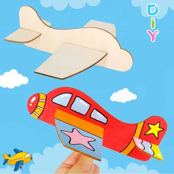 1pc Baby Plane Wooden Toys Children's Puzzle DIY Drawing Toys Baby Gifts Wooden Plane DIY Handmade Gifts Baby Crafts Toys
1pc Baby Plane Wooden Toys Children's Puzzle DIY Drawing Toys Baby Gifts Wooden Plane DIY Handmade Gifts Baby Crafts Toys