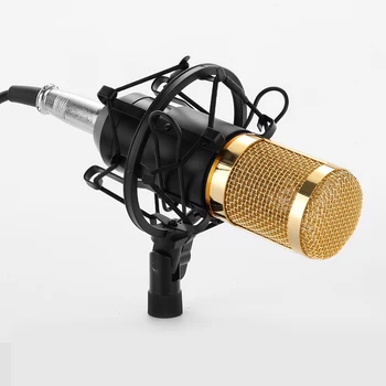 Professional Condenser Microphone Kit For Computer with Sound Card Shock Mount Wired 3.5mm XLR MIC Cable Karaoke Mic Recording
Professional Condenser Microphone Kit For Computer with Sound Card Shock Mount Wired 3.5mm XLR MIC Cable Karaoke Mic Recording