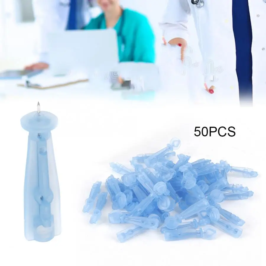 50Pcs 26G Disposable Sterile Blood Lancet Needle for Blood Test Cupping Acupuncture Massage Detection blood lancet dedicated
50Pcs 26G Disposable Sterile Blood Lancet Needle for Blood Test Cupping Acupuncture Massage Detection blood lancet dedicated