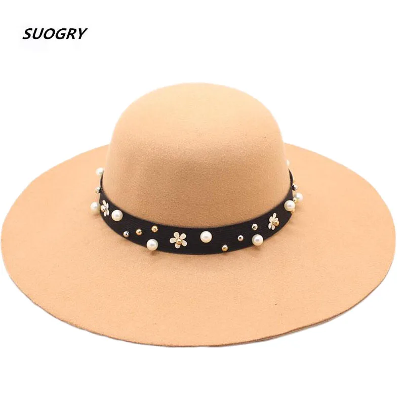 SUOGRY Chapeau Hot Sale Casual Fedora Cap Wing Wide Dome Hats Wool High Quality Loose Hat Womens Black Hats
SUOGRY Chapeau Hot Sale Casual Fedora Cap Wing Wide Dome Hats Wool High Quality Loose Hat Womens Black Hats