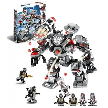 07120 Avengers 4 Endgame Marvel Super Heroes War Machine Buster Compatible 76124 Building Blocks Bricks Toys Model
07120 Avengers 4 Endgame Marvel Super Heroes War Machine Buster Compatible 76124 Building Blocks Bricks Toys Model