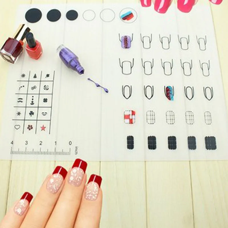 Newest Nail Silicone Pad Nail Art Work Space Mat Pad Nail Stamping Plate Vinyls Table Cover Protector
Newest Nail Silicone Pad Nail Art Work Space Mat Pad Nail Stamping Plate Vinyls Table Cover Protector