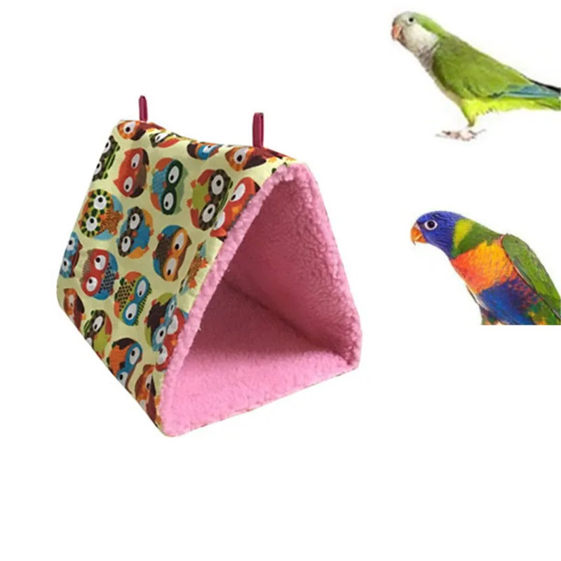 Warm Flannel Plush Bird Hanging Cave Cage Parrot Hammock Hut Tent Bed Birds Winter Fleece Triangular Nest Parrot Conure Bunk
Warm Flannel Plush Bird Hanging Cave Cage Parrot Hammock Hut Tent Bed Birds Winter Fleece Triangular Nest Parrot Conure Bunk