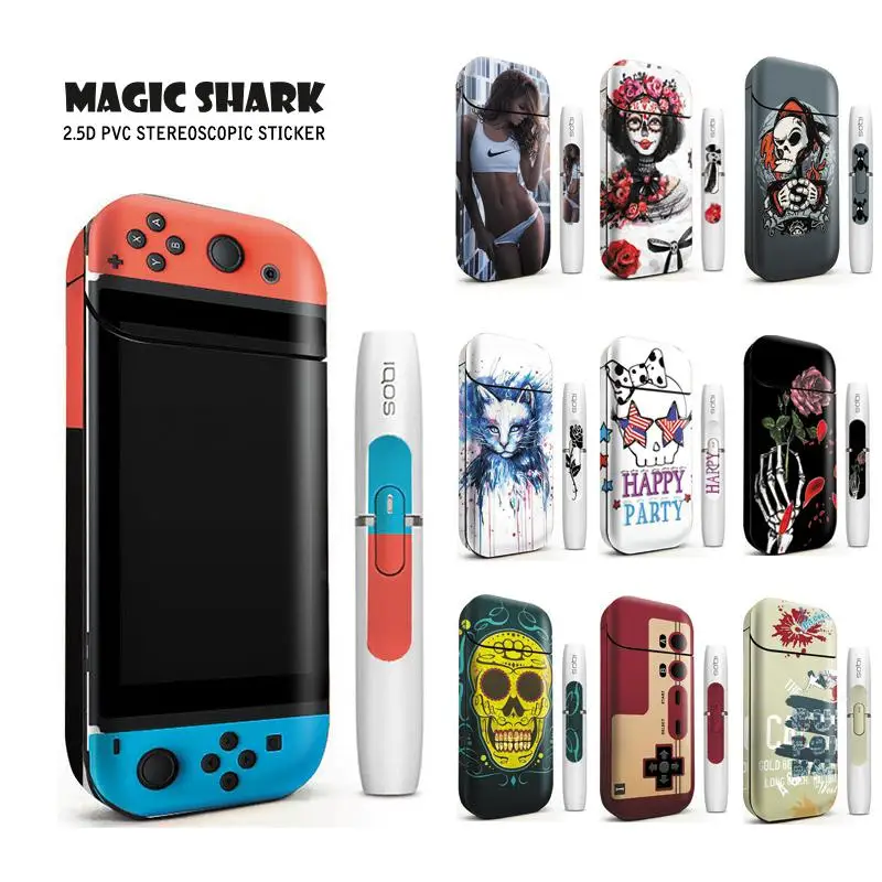 Magic Shark Skull Game Boy Game Lady Fashioon Bumpy Film Case Cover for IQOS 2.4 Plus Sticker for IQOS 2.4p 2.4+
Magic Shark Skull Game Boy Game Lady Fashioon Bumpy Film Case Cover for IQOS 2.4 Plus Sticker for IQOS 2.4p 2.4+