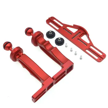 Diving Camera Stabilizer Underwater Grip Handheld Holder Double-Arm Tray Support Stabilizer Holder Cage Selfie Mount For GoPro
Diving Camera Stabilizer Underwater Grip Handheld Holder Double-Arm Tray Support Stabilizer Holder Cage Selfie Mount For GoPro