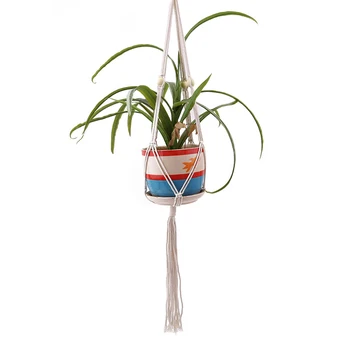 Macrame Plant Hanger Basket Flowerpot Plant Holder Macrame Hanging Vintage Knotted Lifting Rope Garden Home Decoration
Macrame Plant Hanger Basket Flowerpot Plant Holder Macrame Hanging Vintage Knotted Lifting Rope Garden Home Decoration