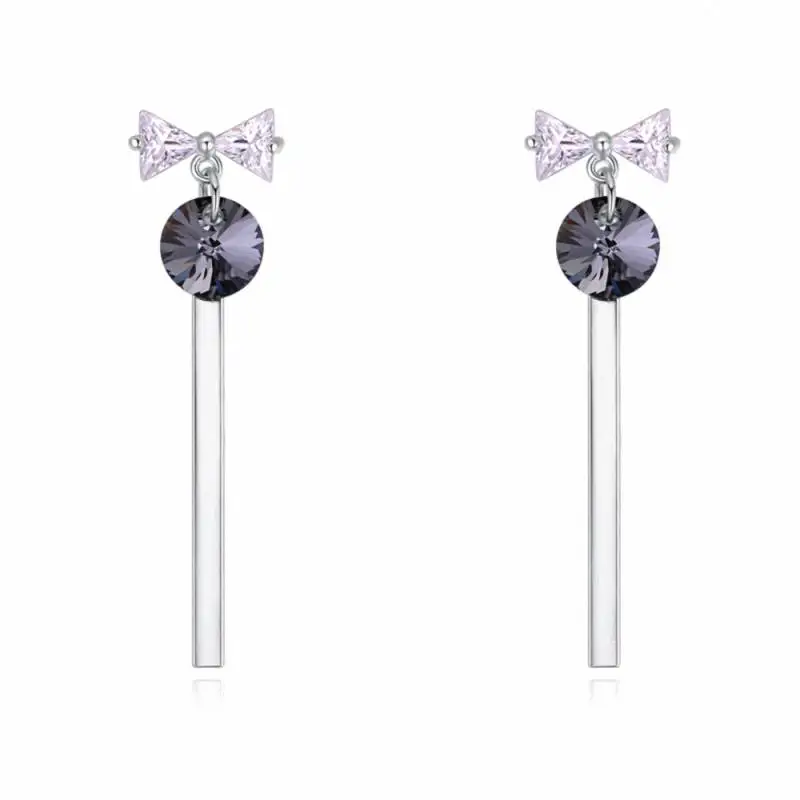 TRACYSWING Element Brand Real Austrian Crystals Fashion Heart trendy Dangle Earrings For Women Gift Th-131525 
TRACYSWING Element Brand Real Austrian Crystals Fashion Heart trendy Dangle Earrings For Women Gift Th-131525