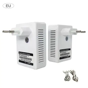 Power Line Ethernet Adapters Kit 500M Home Plug Bridge Mini High-Speed Power Line Network Adapters Supports IPTV US UK EU
Power Line Ethernet Adapters Kit 500M Home Plug Bridge Mini High-Speed Power Line Network Adapters Supports IPTV US UK EU