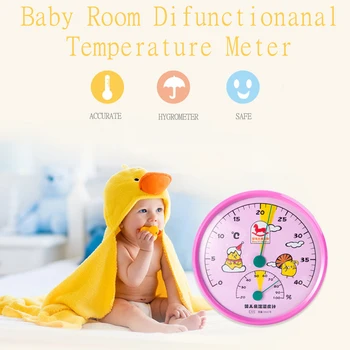 EU Standard Lovely Baby Room Temperature Instruments With Hygrometer Meter Wall Mounted/Standing Humidity Meter and Themometer
EU Standard Lovely Baby Room Temperature Instruments With Hygrometer Meter Wall Mounted/Standing Humidity Meter and Themometer