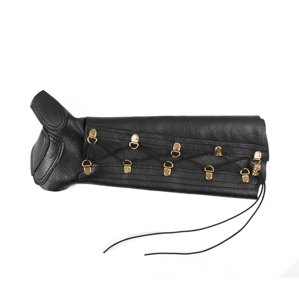 Left Hand PU Leather Archery Arm and Hand Guard Forearm Protector Safety Protection Traditional Bow Outdoor Hunting Shooting
Left Hand PU Leather Archery Arm and Hand Guard Forearm Protector Safety Protection Traditional Bow Outdoor Hunting Shooting