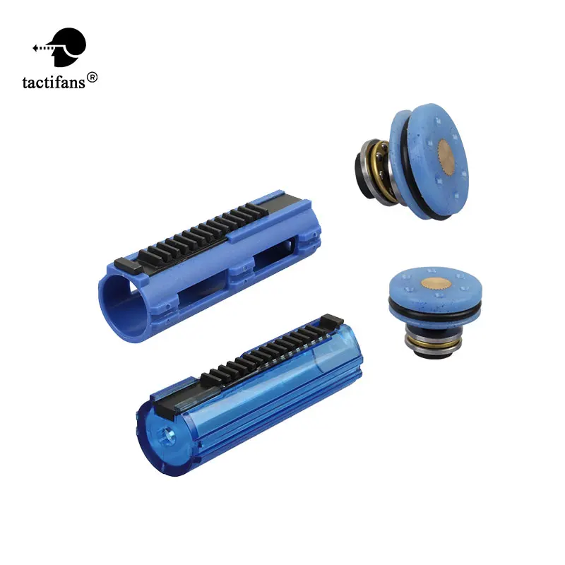 Tactifans SHS Piston Head Assembly Full Steel 14 Teeth Piston & Polymer Piston Head Upgrade Set for Airsoft AEG Gearbox Ver 2/3
Tactifans SHS Piston Head Assembly Full Steel 14 Teeth Piston & Polymer Piston Head Upgrade Set for Airsoft AEG Gearbox Ver 2/3