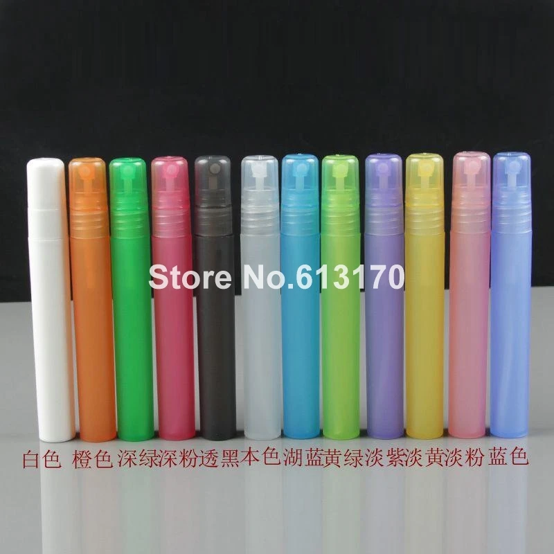 Free shipping wholesale 10ml 1/3oz pp Spray bottle mini empty travel refillable mist Perfume Atomizer packaging vials 12 colors
Free shipping wholesale 10ml 1/3oz pp Spray bottle mini empty travel refillable mist Perfume Atomizer packaging vials 12 colors