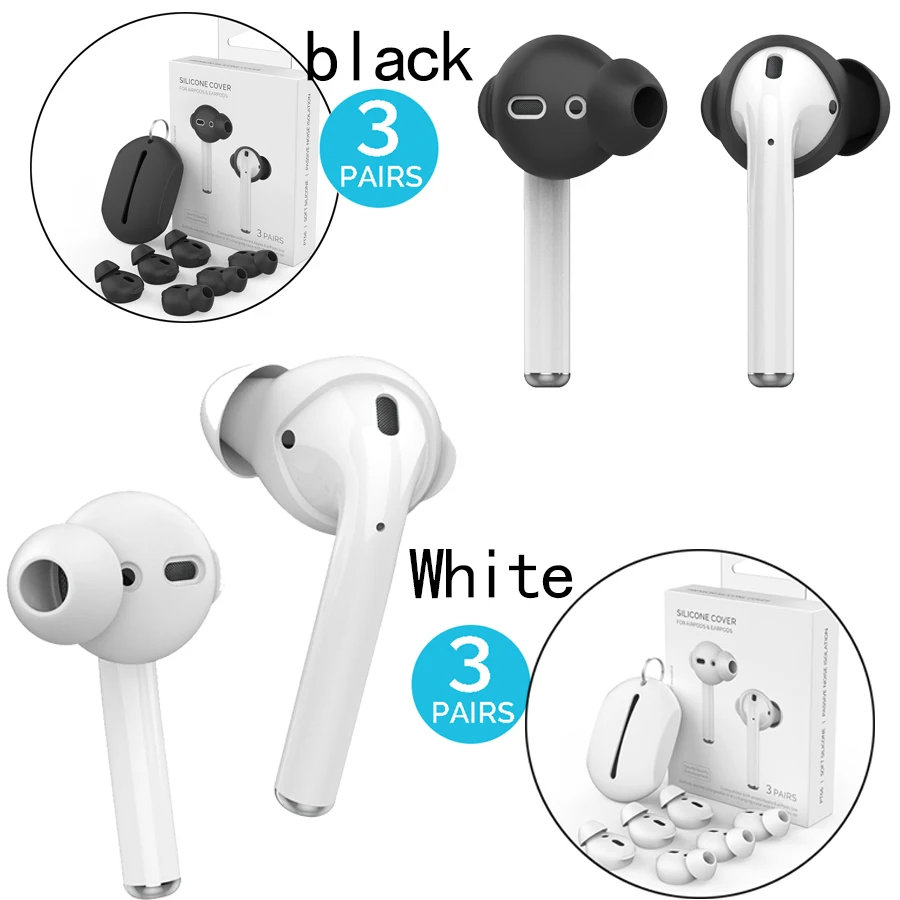 Applicable to Apple Headphones for Airpods Case Headphones Storage Box for Airpods Accessories 3 Pairs of Silicone In-Ear Headph
Applicable to Apple Headphones for Airpods Case Headphones Storage Box for Airpods Accessories 3 Pairs of Silicone In-Ear Headph