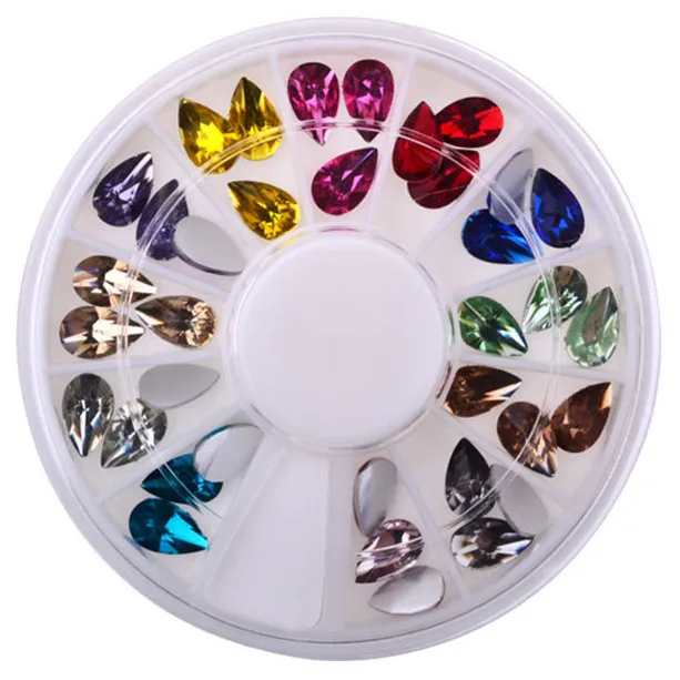 New 36Pcs Drop Water 3D Nail Art Decoration Rhinestones 5*8mm Nail Glitter Charm Gem Stones ManicurDIY Nail Jewelry Accessories
New 36Pcs Drop Water 3D Nail Art Decoration Rhinestones 5*8mm Nail Glitter Charm Gem Stones ManicurDIY Nail Jewelry Accessories