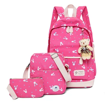 3 pcs/set school bags for women 2019 fashion cartoon printing backpack girls Fresh Shoulder Bag School backpack mochila escol
3 pcs/set school bags for women 2019 fashion cartoon printing backpack girls Fresh Shoulder Bag School backpack mochila escol