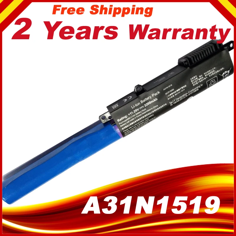 HSW 11.25V 33Wh laptop Battery For ASUS A31N1519 X540 X540L X540LA X540LJ X540SA X540SC X540YA X540S X540LJ-XX015T X540LA-XX004T
HSW 11.25V 33Wh laptop Battery For ASUS A31N1519 X540 X540L X540LA X540LJ X540SA X540SC X540YA X540S X540LJ-XX015T X540LA-XX004T