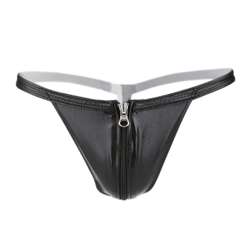Sexy Men G Strings Open Crotch Male Zipper Leather Thongs Micro Bikini Tanga T Back Panties Man Erotic Lingerie Undewear Gifts
Sexy Men G Strings Open Crotch Male Zipper Leather Thongs Micro Bikini Tanga T Back Panties Man Erotic Lingerie Undewear Gifts