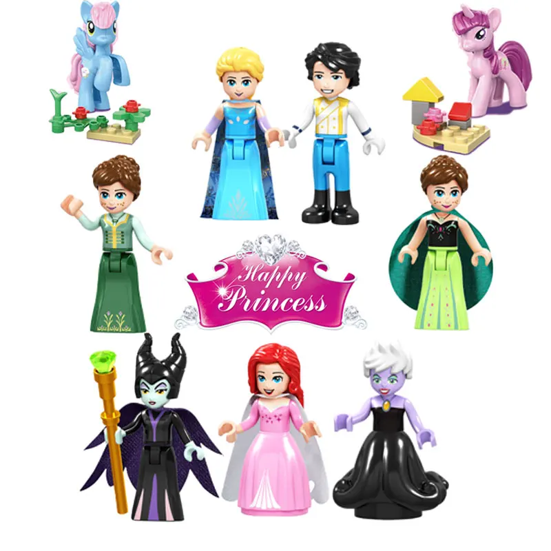 Legoing Friend Figures Ariel Aurora Ursula Anna Elsa Princess Building Block Toy For Children Compatible Legoings Friends Figure
Legoing Friend Figures Ariel Aurora Ursula Anna Elsa Princess Building Block Toy For Children Compatible Legoings Friends Figure