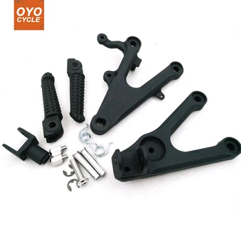 Front Driver Rider Foot Pegs For Yamaha YZF R6 2003 2004 2005 2006 2007 2008 2009 2010 Bracket Footrests YZF-R6 Foot Rests 
Front Driver Rider Foot Pegs For Yamaha YZF R6 2003 2004 2005 2006 2007 2008 2009 2010 Bracket Footrests YZF-R6 Foot Rests