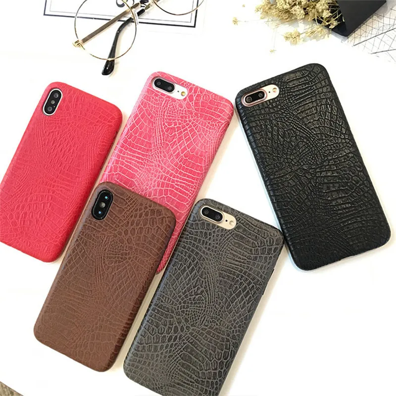 Luxury Crocodile Skin PU Leather Phone Case for iPhone XS MAX Case for iPhone X XR 6/6S/7/8 Plus Case Retro Official Soft Cover 
Luxury Crocodile Skin PU Leather Phone Case for iPhone XS MAX Case for iPhone X XR 6/6S/7/8 Plus Case Retro Official Soft Cover
