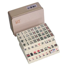 Mahjong-Tiles Travel Packaging Chinese Portable Mini Tin-Box F276 144pcs/Set 20--14mm