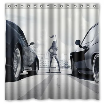 Fast and Furious Polyester Waterproof Shower Curtain 12pc Hooks Mildew Resistant Bath Curtain Home Bathroom Decor
Fast and Furious Polyester Waterproof Shower Curtain 12pc Hooks Mildew Resistant Bath Curtain Home Bathroom Decor
