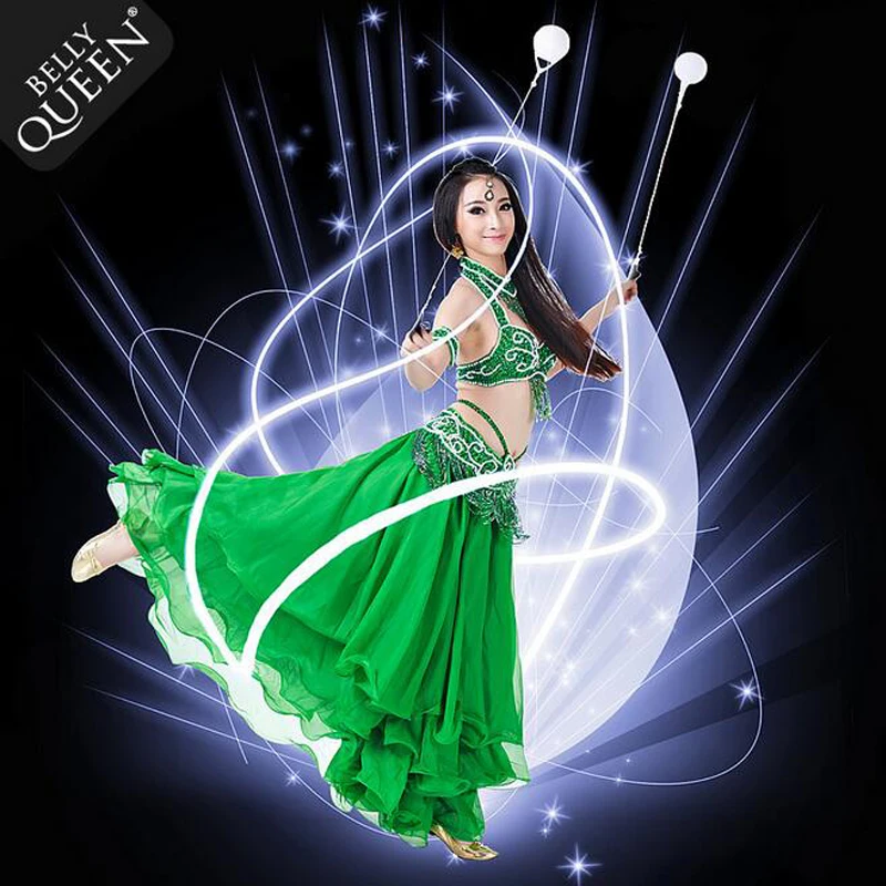 one pair LED POI Thrown Balls for Professional Dance Level Hand Props belly dance accessories for performance SF405
one pair LED POI Thrown Balls for Professional Dance Level Hand Props belly dance accessories for performance SF405