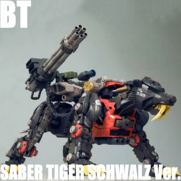 BT 1/72 ZOIDS SABER TIGER SCHWALZ Ver Gundam Assembled model Anime Action Figure Birthday Christmas gift
BT 1/72 ZOIDS SABER TIGER SCHWALZ Ver Gundam Assembled model Anime Action Figure Birthday Christmas gift