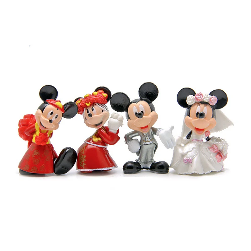 4pcs Terrarium Figurines Fairy Garden Miniatures Wedding Mickey Minnie Dollhouse Toys Bonasi Tools Resin Craft Micro Landscape
4pcs Terrarium Figurines Fairy Garden Miniatures Wedding Mickey Minnie Dollhouse Toys Bonasi Tools Resin Craft Micro Landscape