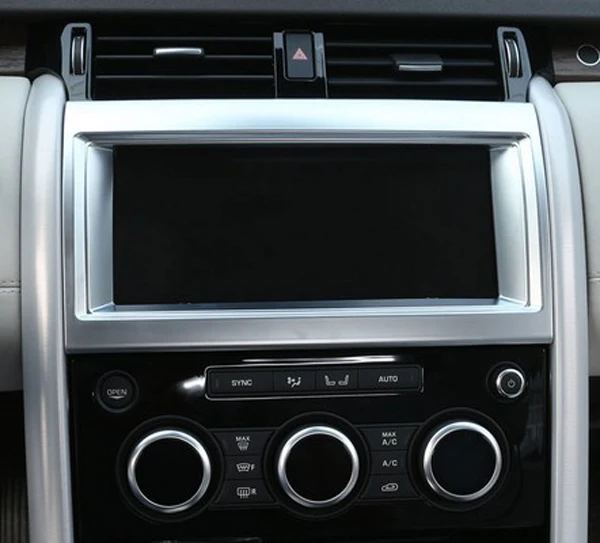 Car-Styling For Land rover Discovery 5 2017 ABS Chrome Interior Navigation box Frame Cover Trim 3d Stickers Accessory and Parts
Car-Styling For Land rover Discovery 5 2017 ABS Chrome Interior Navigation box Frame Cover Trim 3d Stickers Accessory and Parts