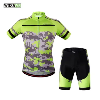 WOSAWE Cycling Suits Esqueleto Traje Ciclismo Cycling Jersey and Shorts Camisa Ciclismo Esqueleto Silicon Padded Gel Camouflage
WOSAWE Cycling Suits Esqueleto Traje Ciclismo Cycling Jersey and Shorts Camisa Ciclismo Esqueleto Silicon Padded Gel Camouflage