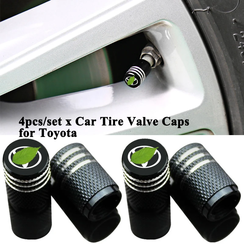 4pcs/set Car Tire Wheel Valve Cap Cover Logo Valve Mouth Styling Accessories for Toyota Camry Highlander RAV4 Reiz Corolla Vios
4pcs/set Car Tire Wheel Valve Cap Cover Logo Valve Mouth Styling Accessories for Toyota Camry Highlander RAV4 Reiz Corolla Vios