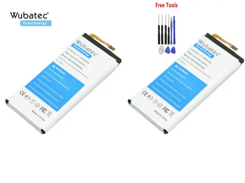 Wubatec 2x Replacement Battery EB-BG890ABA For Samsung Galaxy S6 Active S 6 Active LTE-A SM- G890 SM- G890A G870A + Tool
Wubatec 2x Replacement Battery EB-BG890ABA For Samsung Galaxy S6 Active S 6 Active LTE-A SM- G890 SM- G890A G870A + Tool