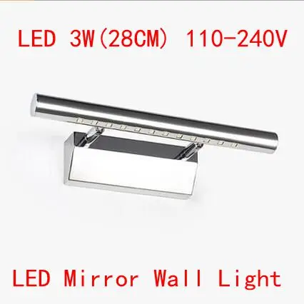 AC110-240V 3W 5050 LED Mirror Wall Lights Bright Bathroom Wall Lamp Guaranteed 100% High Quality and Cheapest
AC110-240V 3W 5050 LED Mirror Wall Lights Bright Bathroom Wall Lamp Guaranteed 100% High Quality and Cheapest