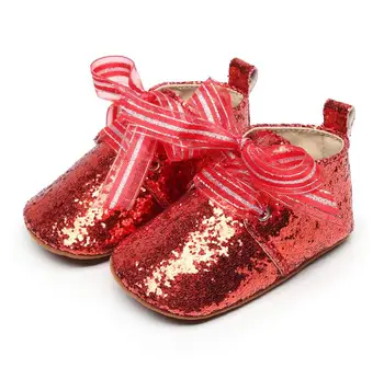 HONGTEYA Baby Shoes 4 Colors Summer Spring Shoes for Girls Toddlers Soft Sole Lace Up Sequin Baby kids Shoes Moccasins
HONGTEYA Baby Shoes 4 Colors Summer Spring Shoes for Girls Toddlers Soft Sole Lace Up Sequin Baby kids Shoes Moccasins