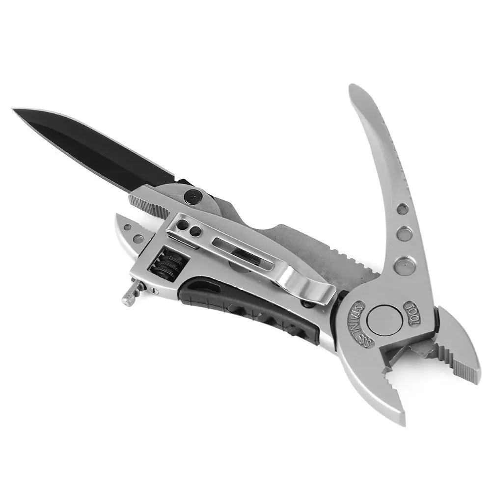 Ourdoor Survival Gear Multi-tool EDC Set Adjustable Wrench Jaw Screwdriver Pliers Tools Hunting Camping Hunting Tactical Knives
Ourdoor Survival Gear Multi-tool EDC Set Adjustable Wrench Jaw Screwdriver Pliers Tools Hunting Camping Hunting Tactical Knives