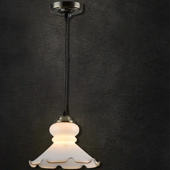 Vintage Aisle Light Retro Glass White Lotus Industral Pendant Lamp Hanging Lights For Dining Room Bedroom Hallway PL493
Vintage Aisle Light Retro Glass White Lotus Industral Pendant Lamp Hanging Lights For Dining Room Bedroom Hallway PL493