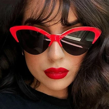 Women Cat Eye Sexy red Sunglasses Brand Designer fashionable Butterfly shades for women classic sun glasses for women 2019
Women Cat Eye Sexy red Sunglasses Brand Designer fashionable Butterfly shades for women classic sun glasses for women 2019