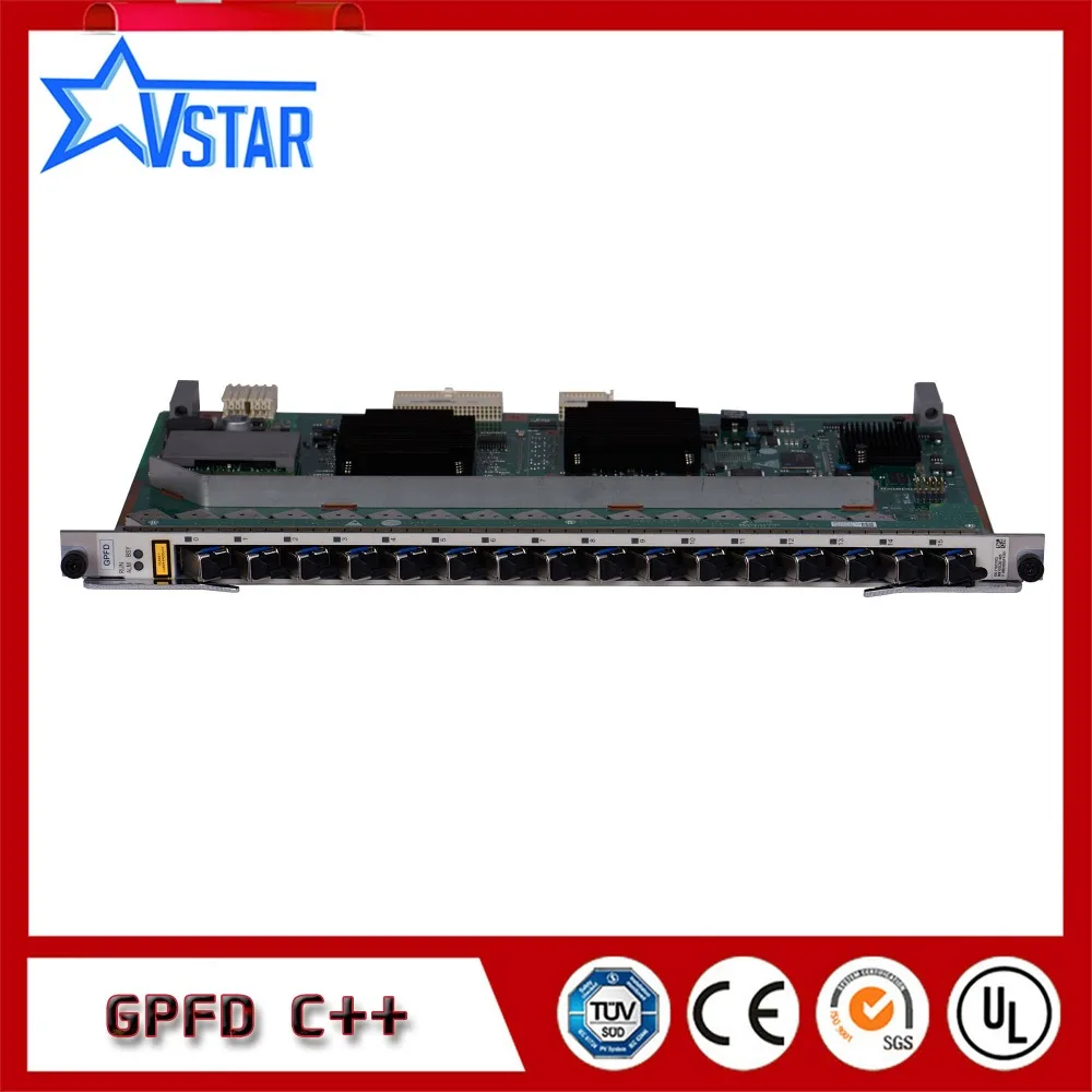 16 pon GPON board GPFD Hua wei Ma5608t, Ma5680t or MA5683T olt, Com 16 modulos SFP B +or C +or C++
16 pon GPON board GPFD Hua wei Ma5608t, Ma5680t or MA5683T olt, Com 16 modulos SFP B +or C +or C++