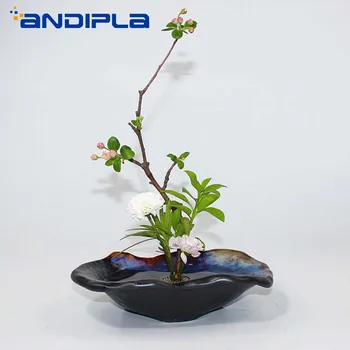 Vintage Japanese Style Zen Ceremony Ikebana Handmade Coarse Pottery Flower Pot Tabletop Hydroponics Vase Ceramic Containers Tray
Vintage Japanese Style Zen Ceremony Ikebana Handmade Coarse Pottery Flower Pot Tabletop Hydroponics Vase Ceramic Containers Tray